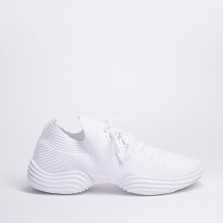 Белые текстильные кроссовки Calipso
