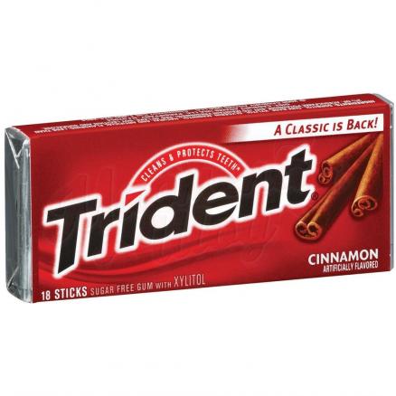 Жвачка Trident Cinnamon (Корица)